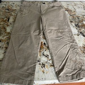 Women’s dress pants tan